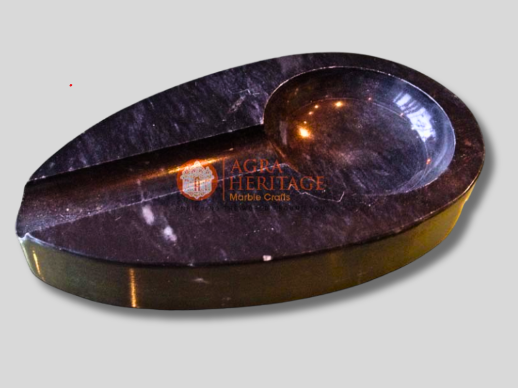 Black Marble Custom Ashtray at Best Price Gift for Men