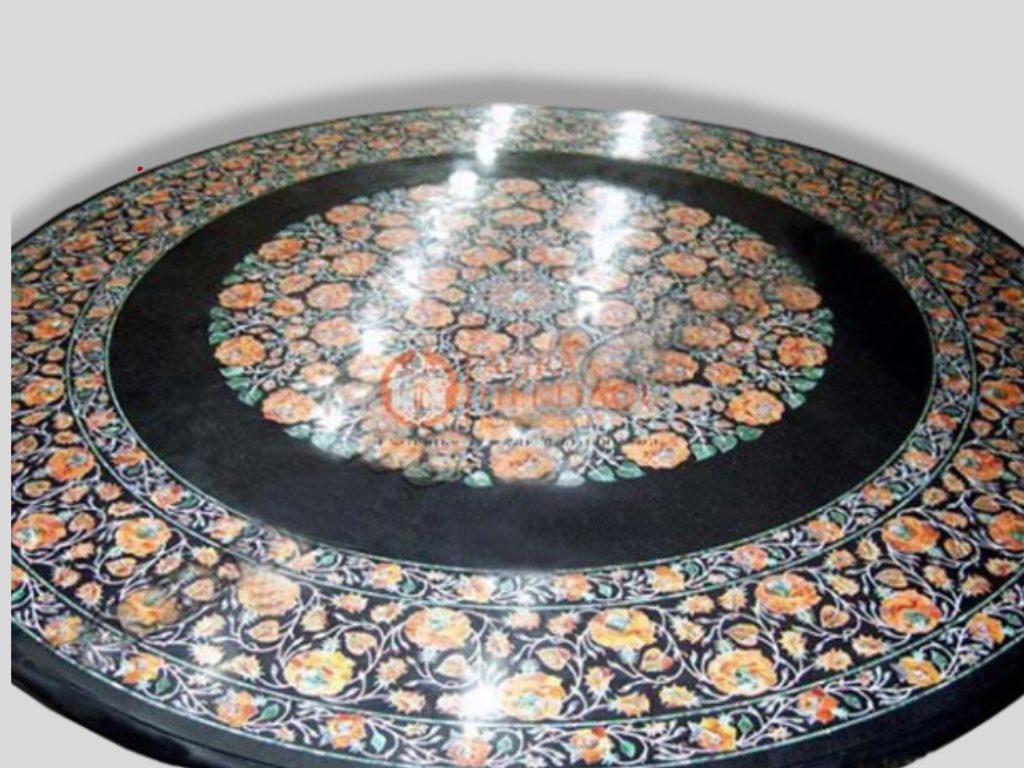 Black Marble Custom Table Top