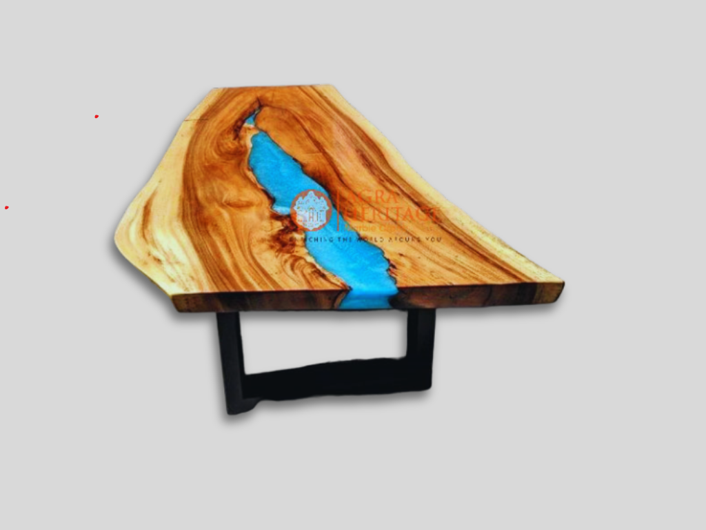 Epoxy Table, dining, sofa, center table top Live Edge Walnut Table ,Custom Order, Epoxy Resin River Table