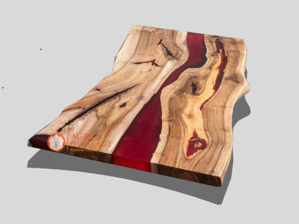 Epoxy Table, dining, sofa, center table top Live Edge Walnut Table ,Custom Order, Epoxy Resin River Table