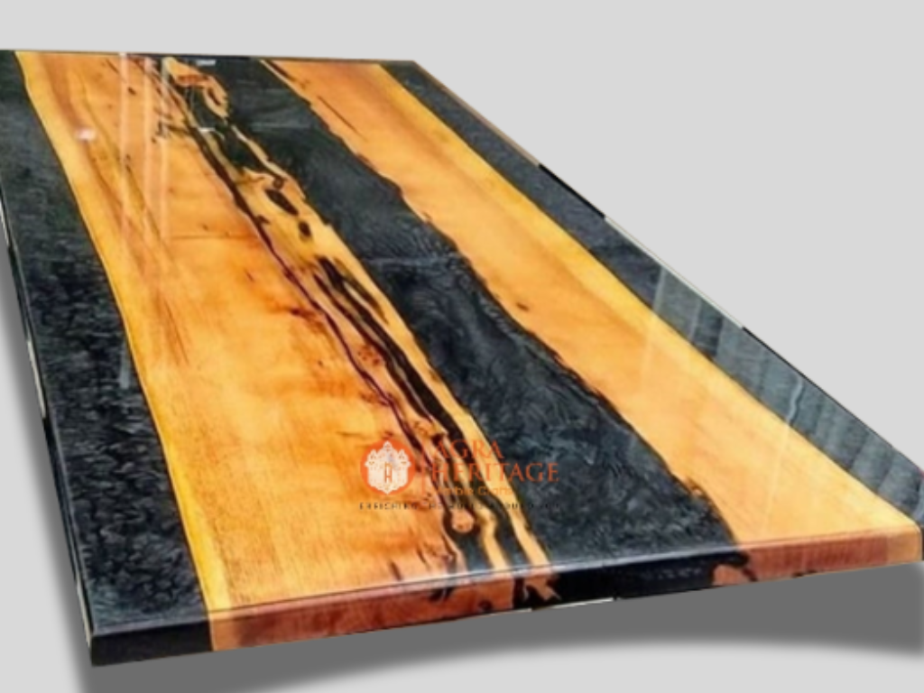 Epoxy Table, dining, sofa, center table top Live Edge Walnut Table ,Custom Order, Epoxy Resin River Table