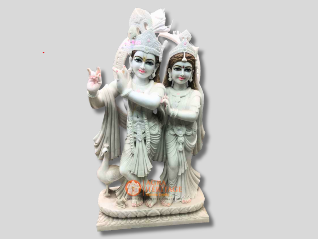 Marble Radha Krishna Best Religious Statue Love Gift