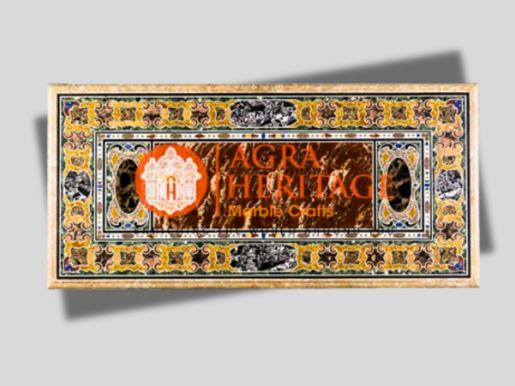 Pietra Dura Stone Marble Living Dining Table Top Inlay Decor