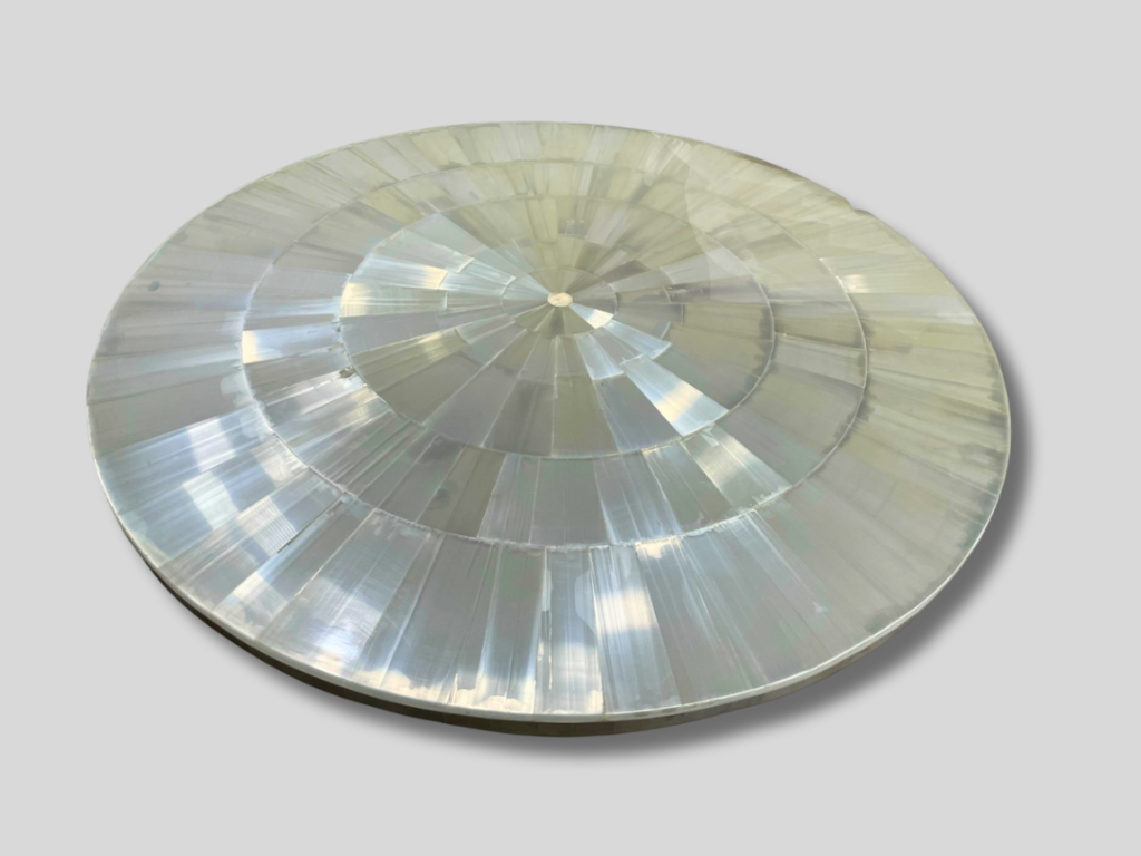 Selenite Round Table for Living Room Stunning Interiors